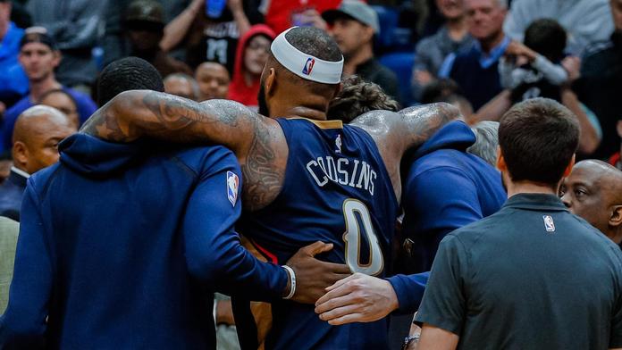 NBA: Král LeBron složil Indianu, Cousins se ošklivě zranil