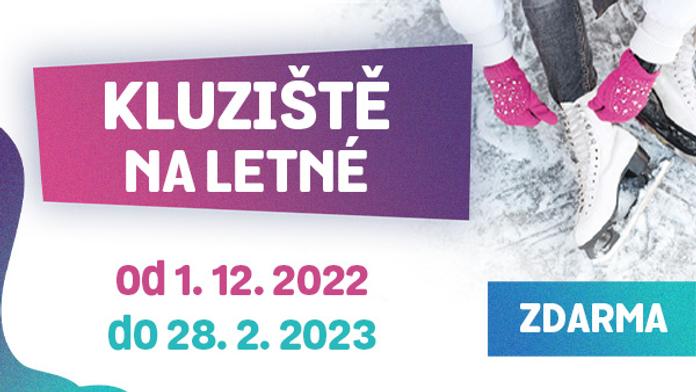 Přijďte si zabruslit od 1. prosince zdarma na Letnou