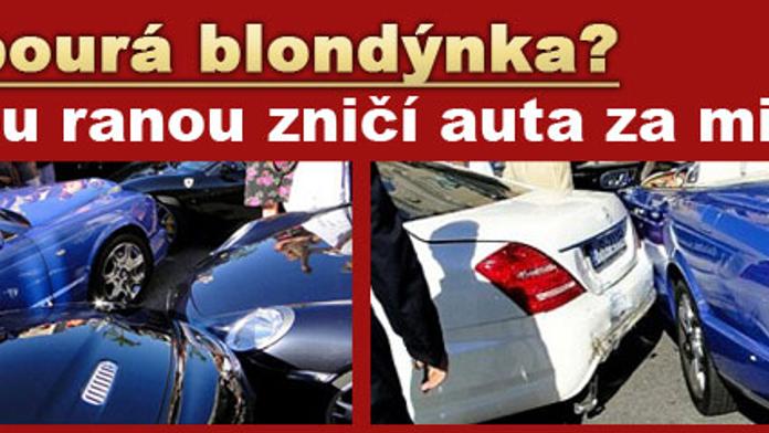 Milionová nehoda v Monaku: blondýnky a jejich Bentley
