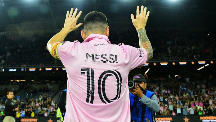 Lionel Messi v dresu Interu Miami