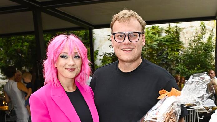 Tereza Mašková se svým manželem Oliverem Žilákem