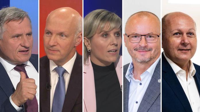 Jiří Čunek, Pavel Fischer, Jana Mračková Vildumetzová, Petr Vícha a Martin Bednář