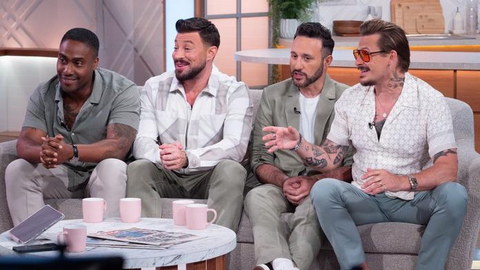 Skupina Blue (zleva Simon Webbe, Duncan James, Antony Costa a Lee Ryan)