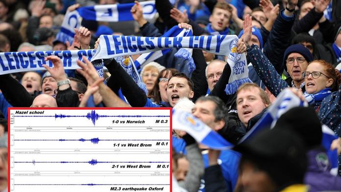 To není vtip! Fanoušci Leicesteru způsobili při zápase zemětřesení!