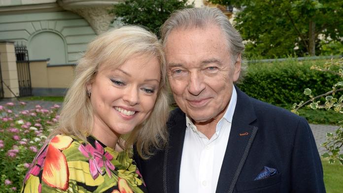 Dominika Gottová a Karel Gott