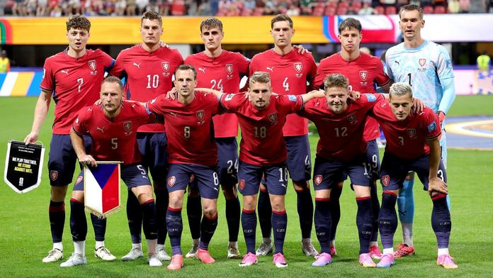 Základní sestava české fotbalové reprezentace na MS proti Jihoafrické republice