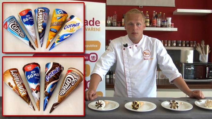 TEST KORNOUTOVÝCH ZMRZLIN: Jak dopadla čokoládová a jak vanilková?