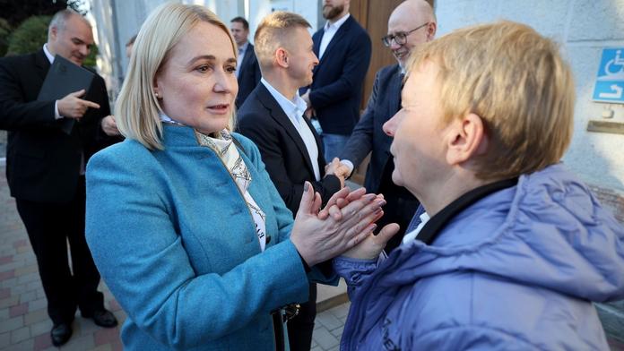 Jana Černochová na Ukrajině