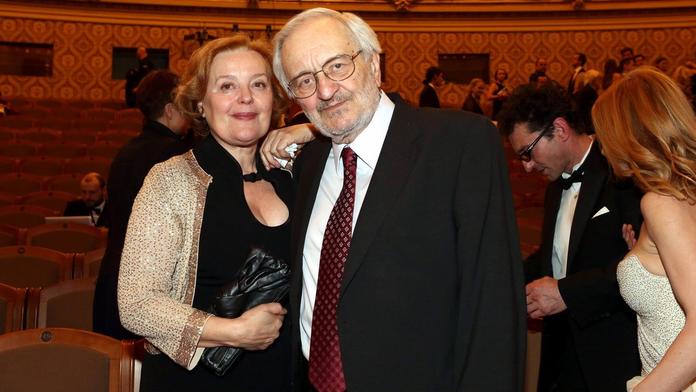 Magda Vašáryová a Milan Lasica