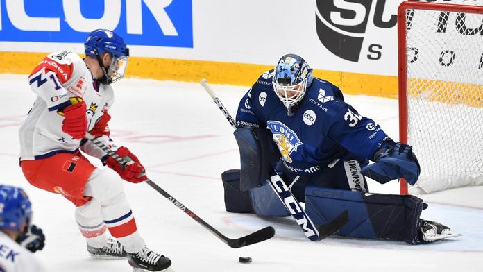Češi poprvé v přípravě na MS prohráli. Od výhry proti Finsku je dělilo 23 vteřin