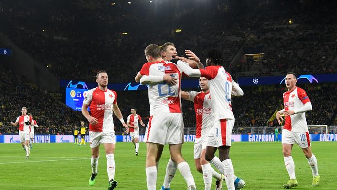 Pyšný Tvrdík po Dortmundu: Všichni ví, kdo je Slavia, nikdo se nám nesmál