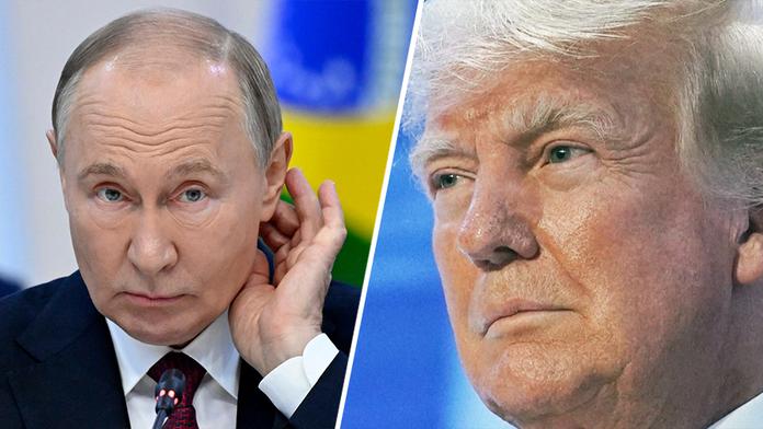Vladimir Putin a Donald Trump