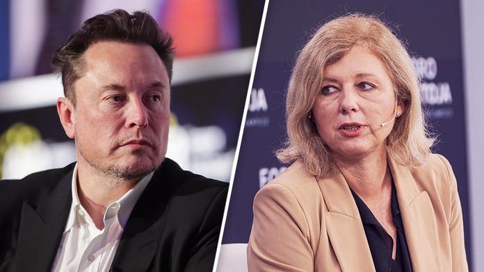 Elon Musk a Věra Jourová