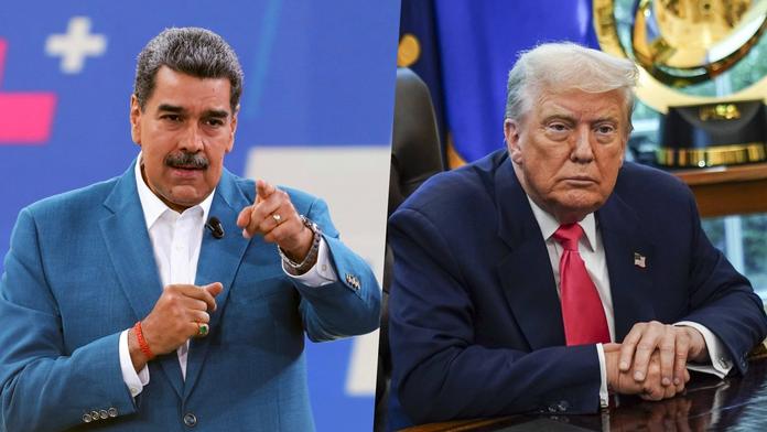 Nicolás Maduro a Donald Trump
