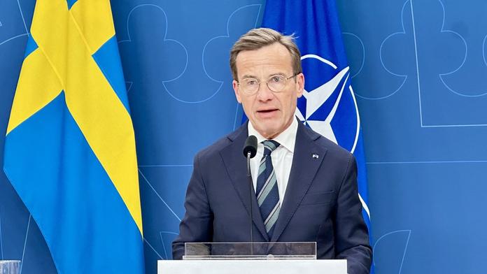 Švédský premiér Ulf Kristersson
