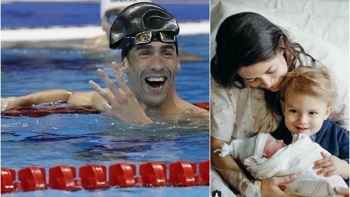 Radostná novina! Plavecký fenomén Phelps má druhého syna
