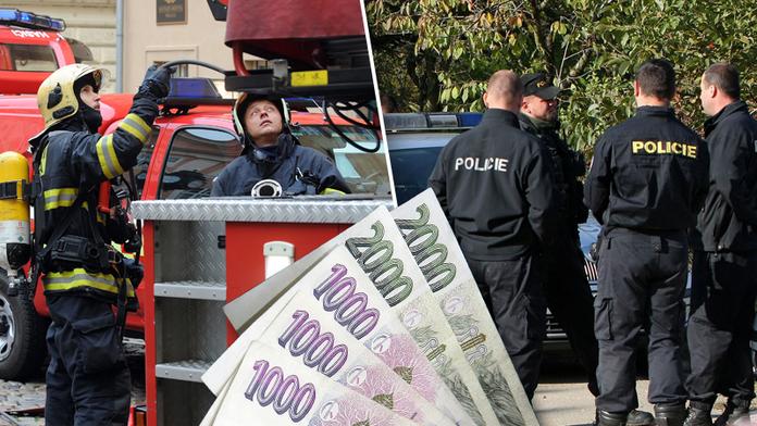 Odměny hasičů a policistů "za covid" nebudou stejné. Dostanou až 40 tisíc
