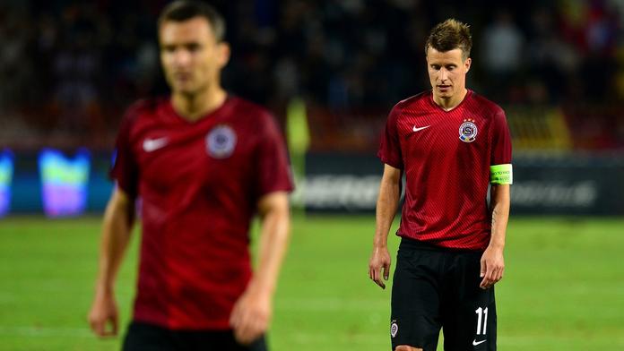 Byli jsme v panice a nevěděli, co hrát, prohlásil sparťan Mareček