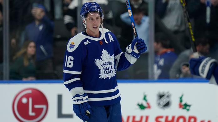 Hvězda Toronta vstoupila mezi legendy. Marner bodoval 18 zápasů v řadě