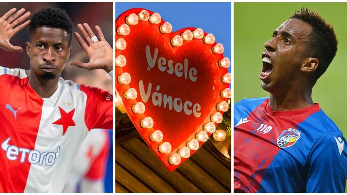Mosquera, Olayinka a další cizinci zpívají vánoční koledy. Jak to fotbalistům šlo?