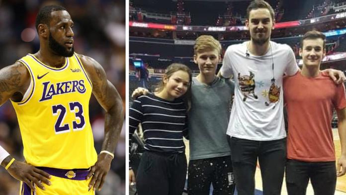 Satoranský zářil proti LeBronovi, pak věnoval zážitek na celý život!
