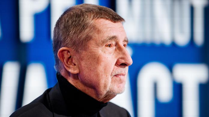 Andrej Babiš v pořadu Za pět minut dvanáct