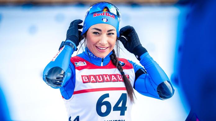 Italská biatlonistka Dorothea Wiererová