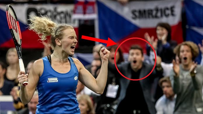 Fandil hrdince Fed Cupu: Utajený přítel Siniakové odhalen! FOTO