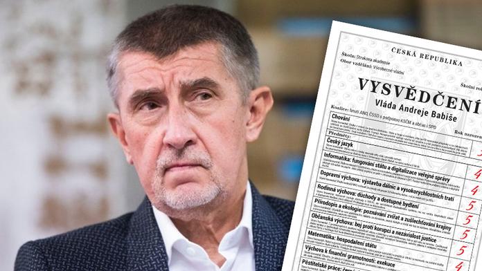 Babiš dostal od Pirátů vysvědčení: "Občas mluví česky, zná motýle!"