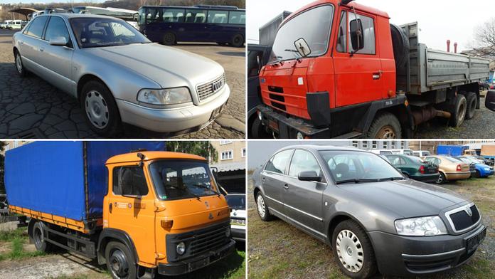 Kupte výhodně SUPERB či TATROVKU! Ministerstvo vnitra se zbavuje nepotřebných aut