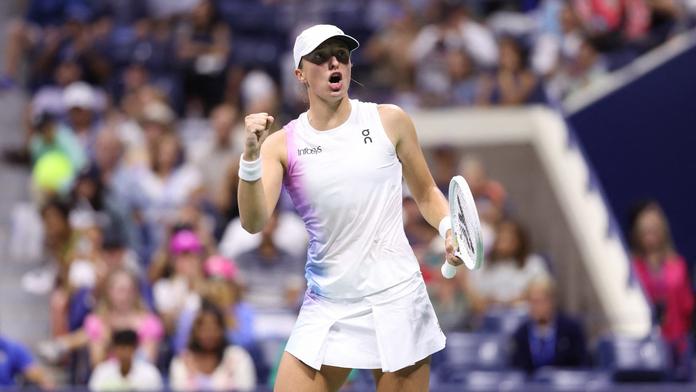 Šwiateková US Open