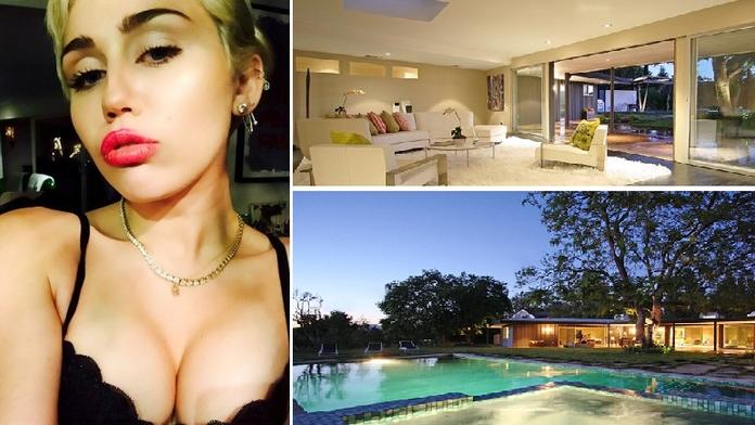 Bydlení slavných: V tomto paláci žije divoška Miley Cyrus! GALERIE