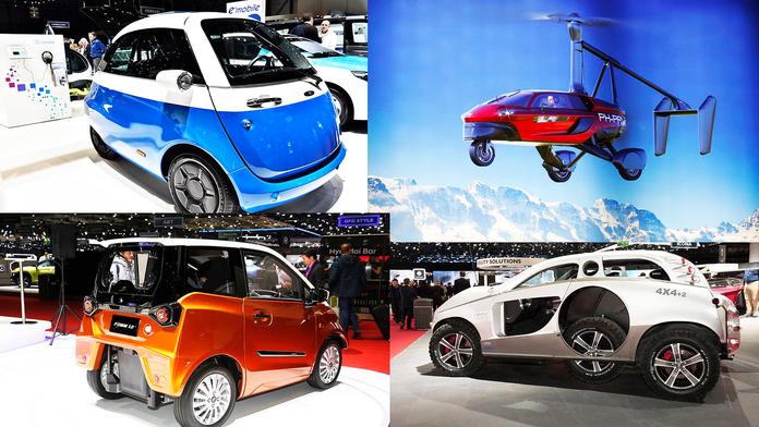 Auto jako dron, rakev, kinder vejce i kavárna. 15 nejulítlejších konceptů