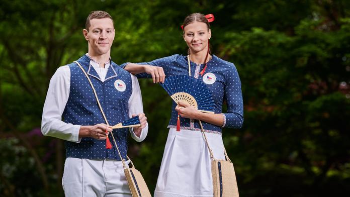 Barbora Seemanová a Jan Micka představují novou olympijskou kolekci