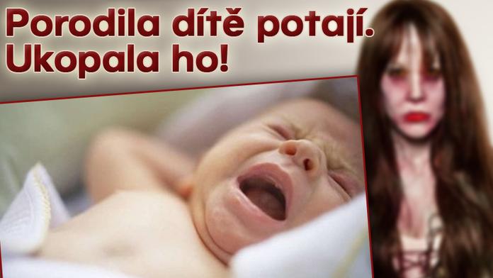ZRŮDA! Matka UKOPALA MIMINKO! Teď jde před soud!