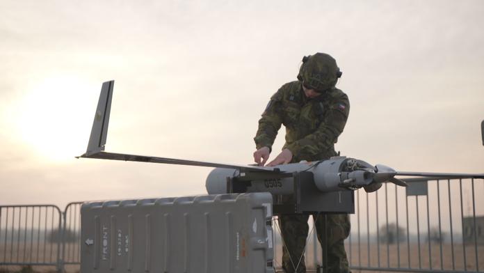 Dron Scan Eagle české armády