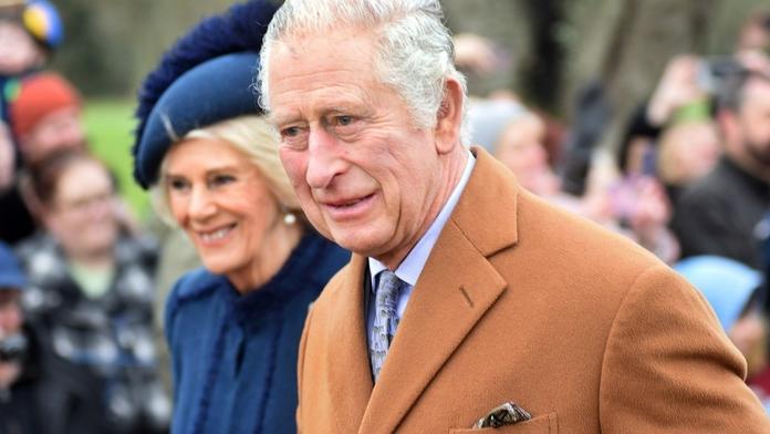 Král Karel III. a královna choť Camilla