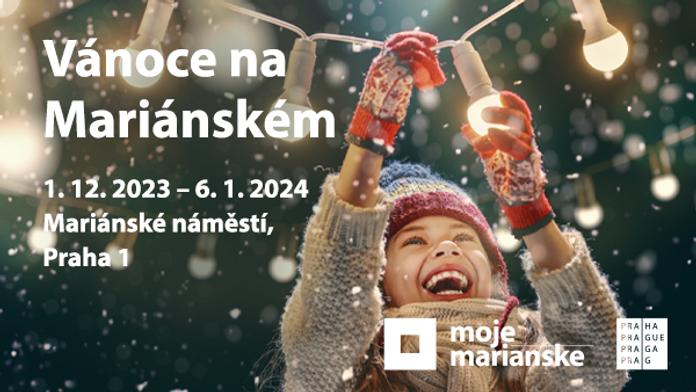 Vánoční trhy na Mariánském náměstí rozzářily Prahu