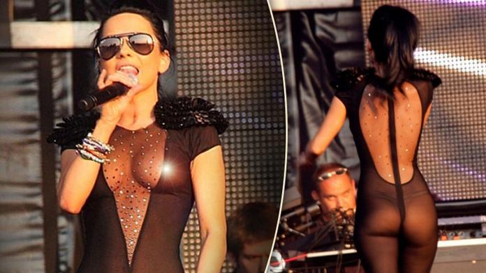 Pořádně žhavý koncert: Zpěvačka Inna zpívala skoro nahá. Podívejte se!