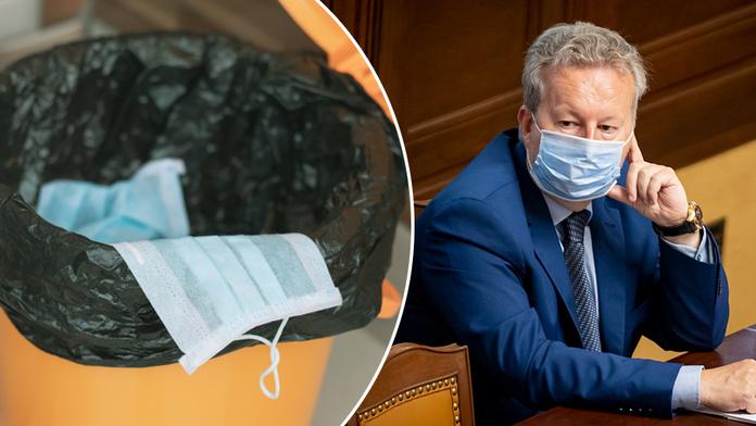 Máte Covid-19 nebo karanténu? Netřiďte odpad, vyzval ministr Brabec
