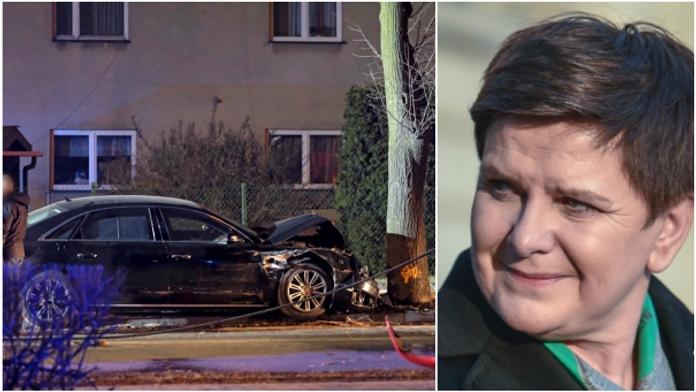 Polská premiérka měla nehodu! Do jejího auta vrazil 20letý řidič