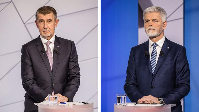 Andrej Babiš a Petr Pavel