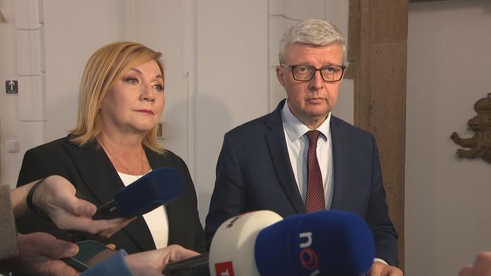 Alena Schillerová a Karel Havlíček