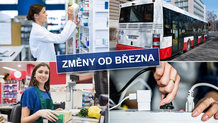 Vyšší platy pokladních i dražší elektřina! Tohle vše je od března jinak