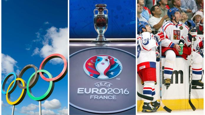 Olympiáda, EURO i Světový pohár. Je tady bohatý sportovní rok!