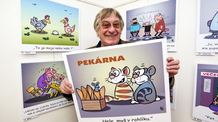 Zemřel vědec a kreslíř Pavel Kantorek. Jeho vtipy bavily Česko