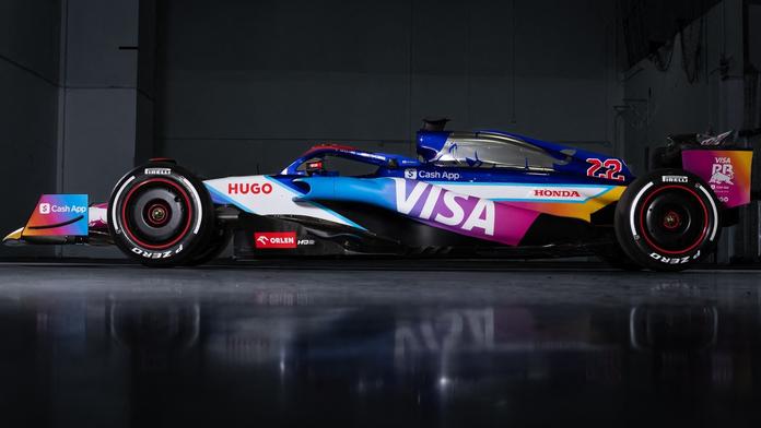 Stáj Visa Cash App RB představila nové zbarvení pro GP Miami