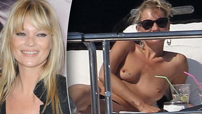 TO MUSÍTE VIDĚT! Kate Moss UKÁZALA PRSA!