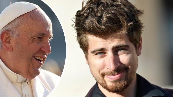 Dojemné VIDEO: Sagan předal papežovi Františkovi krásné dárky