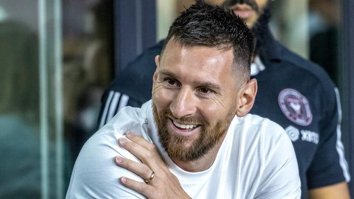 Spokojený Lionel Messi
